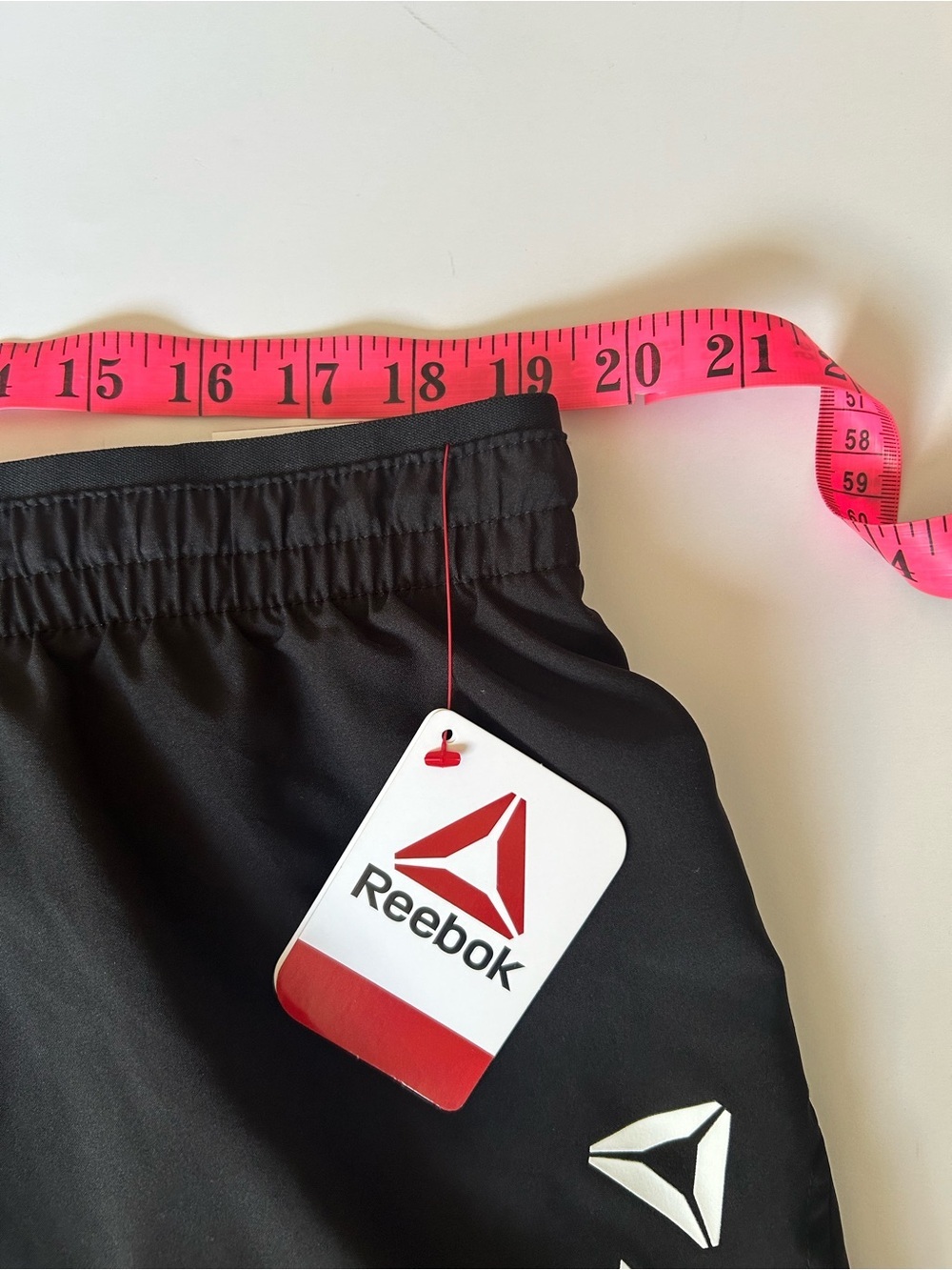 NEW Reebok Black XXL Athletic Shorts with Drawstring - Picture 5 of 6